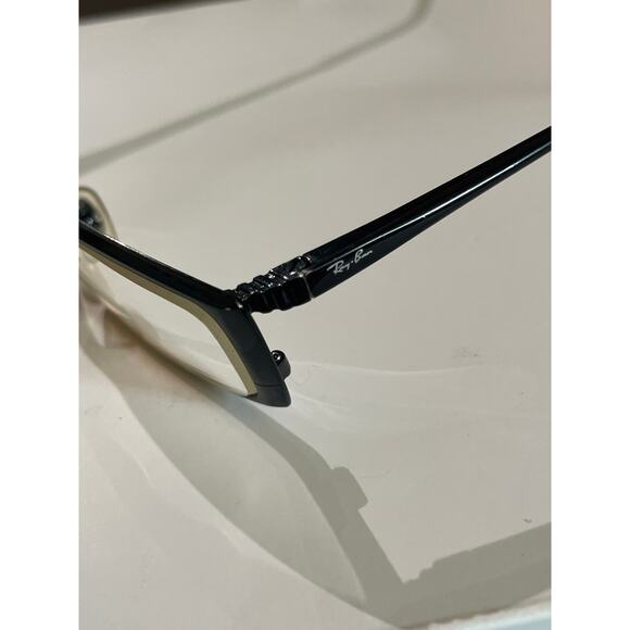 RAY BAN Unisex Black Frames for Glasses Eyeglasses rb8587 Metal Minimalist - Picture 4 of 6